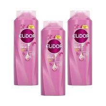 Elidor Güçlü ve Parlak Saçlar 3x650 ml Saç Bakım Şampuanı