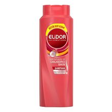 Elidor Renk Koruyucu Ve Canlandırıcı Vitamin E Badem Yağı Keratin 650 ml Superblend Saç Bakım Şampuanı
