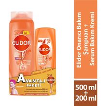 Elidor Superblend Anında Onarıcı Bakım 500 ml Şampuan + 200 ml Serum bakım kremi