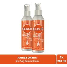 Elidor Superblend Anında Onarıcı Kırılma Karşıtı Yoğun Besleyici 2x200 ML Sıvı Saç Bakım Kremi