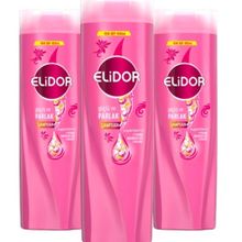 Elidor Superblend Güçlü ve Parlak E Vitamini Makademya Yağı 3x325 ml Saç Bakım Şampuanı