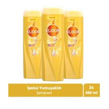 Elidor Superblend İpeksi Yumuşaklık 3x400 ml Şampuan