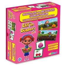 Elif'in Düşleri Meyve Ve Sebzeleri Öğreniyorum - Kolektif
