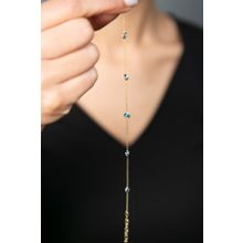 Elika Silver 925 Ayar Altın Kaplama Nazarlı Kadın Gümüş Bileklik