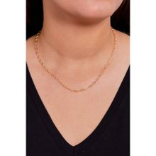 Elika Silver 925 Ayar Bağlantılı Kalpler Model Gold Kadın Gümüş Kolye
