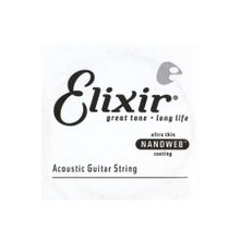 Elixir 14126 26 Nanoweb Phosphor Bronze Tek Akustik Gitar Teli