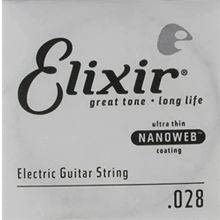 Elixir 15228 28 Nanoweb Tek Elektro Gitar Teli
