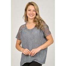 Ella Camelia 5010062 Indigo Kadın Bluz
