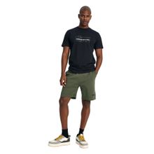 Ellesse EM182-BK Siyah Siyah Kısa Kollu Erkek T-shirt