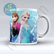 Elsa Ve Anna Baskılı Seramik Kupa Bardak