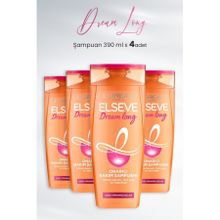 Elseve 4x390 ml Dream Long Onarıcı Bakım Şampuanı