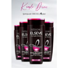 Elseve 4x390 ml Komple Direnç Dökülme Karşıtı Şampuan