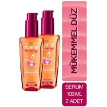 Elseve Dream Long Mükemmel 2x100 ml Düz Pürüzsüzleştirici Saç Serumu