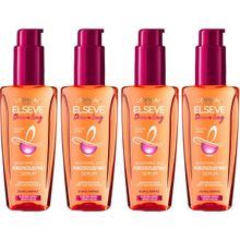 Elseve Dream Long Mükemmel 4x100 ml Düz Pürüzsüzleştirici Serum