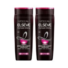 Elseve Komple Direnç Dökülme Karşıtı 2x390 ml Şampuan