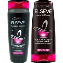 Elseve Komple Direnç Dökülme Karşıtı 375 ml Şampuan+375 ml Bakım Kremi Seti