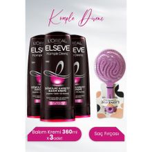 Elseve Komple Direnç Dökülme Karşıtı 3x360 ml Saç Kremi