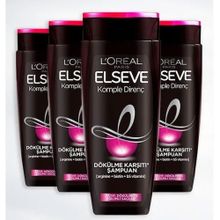 Elseve Komple Direnç Dökülme Karşıtı 4x360 ml Şampuan