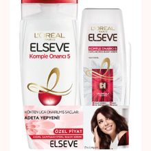 Elseve Komple Onarıcı 5 450 ml Şampuan+175 ml Saç Kremi Seti