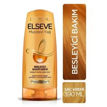 Elseve Mucizevi Yağ Besleyici 2x390 ml Saç Kremi