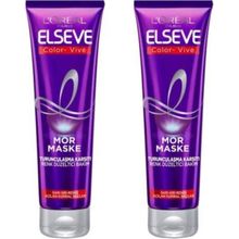 Elseve Turunculaşma Karşıtı 2x150 ml Mor Saç Maskesi
