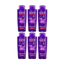Elseve Turunculaşma Karşıtı 6x200 ml Mor Şampuan