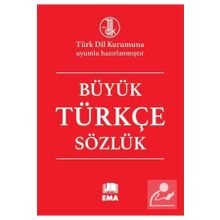Ema Kitap Karton Kapak Büyük Türkçe Sözlük