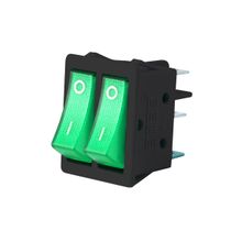 Emas A12B1Y11 1NA 1NA 30x22 mm Siyah Gövdeli Terminalli Işıklı Switch