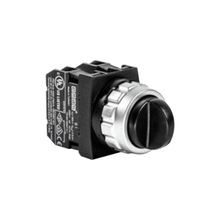 Emas H101S30 2NA Siyah Kalıcı Seçici Buton