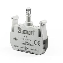 Emas Mavi 12-30 V AC DC B7 Ledli Sinyal Blok