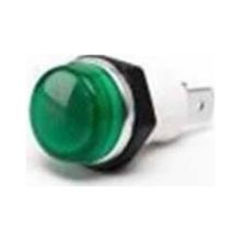 Emas S140NY1 12V DC 14mm Yeşil Ampul Sinyal Lambası