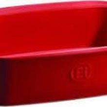 Emile Henry 349649 Dikdörtgen 22x14 cm Kırmızı Fırın Kabı