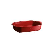 Emile Henry EH349652 EH Kırmızı Dikdörtgen 36x23 CM Fırın Kabı