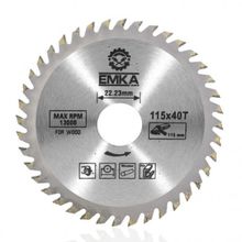 Emka 115 mm 40 Diş Ahşep Kesme Sunta Testeresi