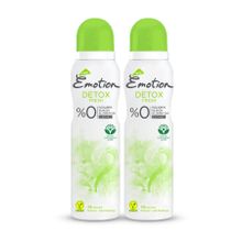 Emotion Detox Fresh 2x150 ml Kadın Deodorant