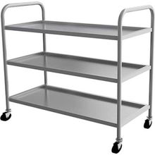Empero EMP.2.SV.03 3 Katlı 55x86x90 cm Krom Servis Arabası