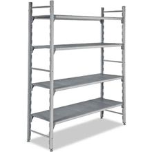 Empero EMP.40404-18 Düz Tablalı En 404x40x180 cm Polipropilen Raflar