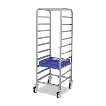 Empero EMP.BAKY.2.10 Basket Yüksek 56x53x165 cm 10 Basket Kapasiteli Taşıma Arabası