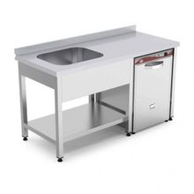 Empero EMP.E.72085-1EMT-R Alt Raflı Sağ 200x70x85 cm Tek Evyeli Tezgah