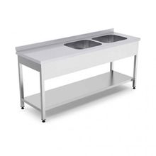 Empero EMP.E.72085-2ET-R Alt Raflı 2 200x70x85 cm Evyeli Tezgah Sağ