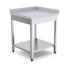 Empero EMP.KKT.7070-R Alt Raflı Sağ 70x70x85 cm Köşe Tezgahı
