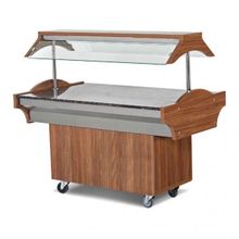 Empero EMP.SB.04-N Nötr Granit Üst Tabla 150x89x137 cm Salat Bar