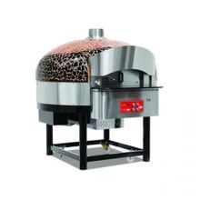 Empero EMP.SPO.02-BB-LPG Gazlı Döner Tabanlı 9 Pizza Kapasiteli Kahverengi Siyah Lpgli Pizza Fırını