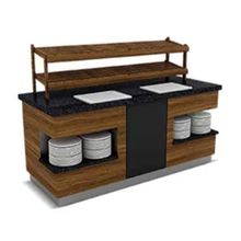 Empero SML.ESU.08 Sümela 240x90x90 cm Ekmek Servis Ünitesi