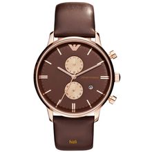 Emporio Armani AR0387 Kahverengi Erkek Kol Saati