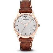 Emporio Armani AR1866 Kahverengi Beyaz Erkek Kol Saati