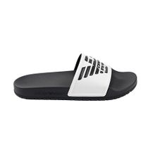 Emporio Armani XVPS04-XN747-D287 Siyah Beyaz Erkek Terlik