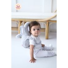 Empressco Kadife Koruyucu Melek Fil Model Kafa ve Boyun Koruma Yastığı - Ayarlanabilir Yürümeye Başlayan Bebek