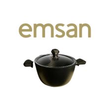 Emsan Alfa 24 cm Granit Derin Tencere