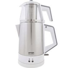 Emsan Bella Gusto Cam Beyaz Çay Makinesi